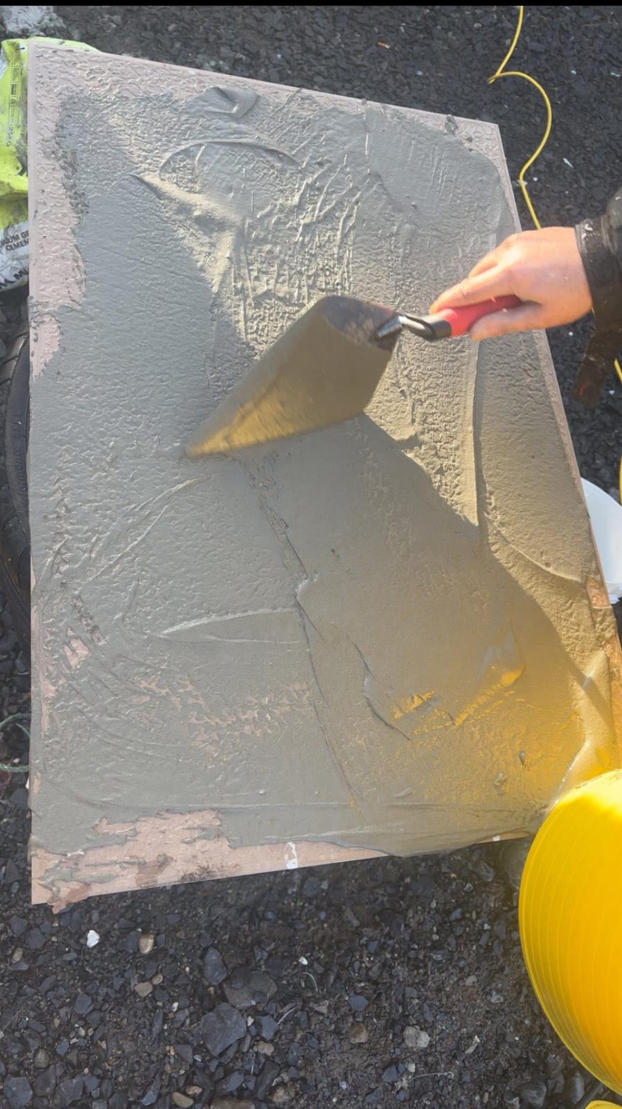 Porcelain Patio Construction